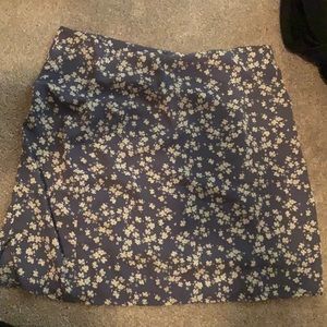 Blue flower skirt